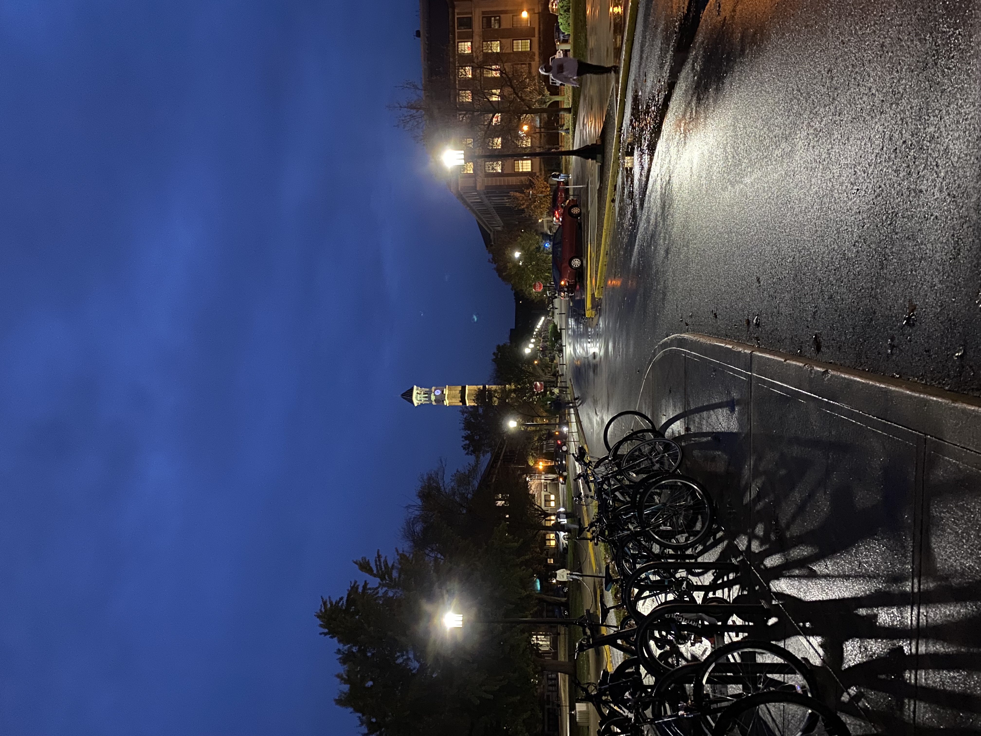 Clock Tower at Night